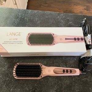 L’ange le vite hairbrush straightener